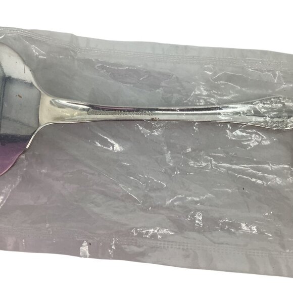 VTG Oneida Silversmiths Seasons Greetings Silverplate Flatware Pie Server - Picture 3 of 4